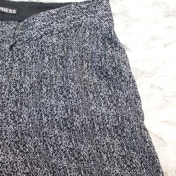 SOLD Express Wide Leg Trousers in Black & White - Picture 5 of 8